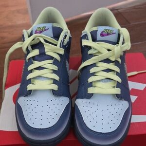 Nike Dunk Low Navy and White Sneakers